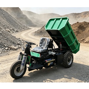 Services de personnalisation de tricycles benne hydrauliques HuanSheng disponibles – Benne de 2 <span class=keywords><strong>tonnes</strong></span>, mini-benne, benne diesel Minero - Product Image 2