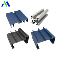 Service de fabrication CNC de haute précision sur mesure, découpe et pliage de profilés en aluminium 6063, profilés de fenêtre en aluminium LED