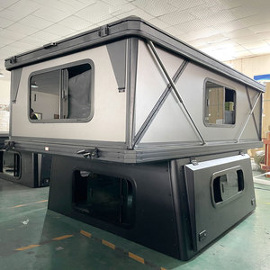 Camper pick-up tout-terrain en alliage d'aluminium BD CLOUD, coque de camping-car noire sur mesure avec intérieur - Product Image 2