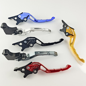 Palanca de Freno para Manillar de Motocicleta Qiangye, Aleación de Aluminio CNC, Ajuste Universal, Freno de Disco Delantero y Trasero, Rojo, Azul, Plateado, Dorado, Titanio - Product Image 3