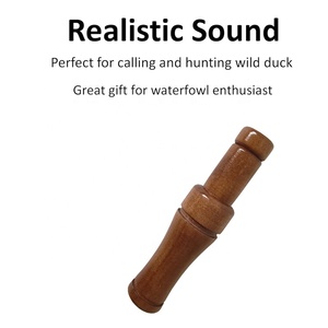 Gỗ Vịt Mồi Với Tiếng Còi Âm Thanh Săn Bắn Phụ Kiện Bẫy Giọng Nói Cho Thợ Săn - Product Image 3
