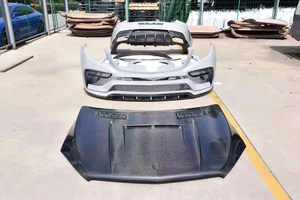 ชุดแต่งรถคุณภาพสูงสไตล์ Topcar สำหรับรถเมอร์เซเดสเบนซ์ C292เกิ้ลคูเป้ใหม่ชุดแต่งรถกันชนหลังเครื่องยนต์สปอยเลอร์ - Product Image 2