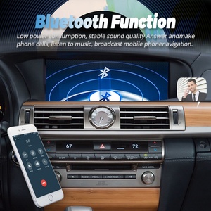 12.3inch 1920*720 Qled Screen Car <b>Android</b> Multimedia Video Player Carplay for Lexus LS460 F-Sport 2013 Radio Tape Recorders GPS - Product Image 4