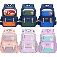 Tas Ransel Anak Warna-Warni untuk Kelas 3-6, Tas Sekolah Pelindung Tulang Belakang, Mochila Escolar, Scolaire, Tas Sekolah Anak, Borsa Scolastica