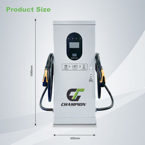 Cargador <span class=keywords><strong>de</strong></span> CC para Vehículos Eléctricos IP54 Resistente al Agua <span class=keywords><strong>de</strong></span> 60KW, 120KW, 180KW, 240KW con Control por APP y Tarjeta RFID Opcional para <span class=keywords><strong>Uso</strong></span> Comercial (CCS1/CCS2/GBT) - Product Image 2