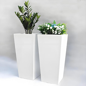 Jardinières rectangulaires en métal sur mesure pour l'extérieur, fabriquées à Hebei pour la décoration des balcons des centres commerciaux - Product Image 6