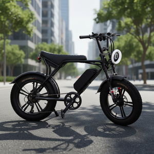 Bicicletas Eléctricas para Adultos NQX V8/<span class=keywords><strong>V10</strong></span> 15AH con Motor Trasero, Batería de Litio, Alcance de 35-45 km, para Desplazamientos Diarios - Product Image 3