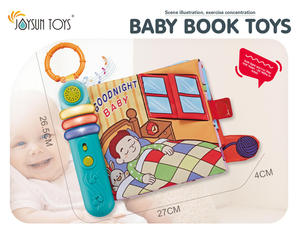 Libro de Tela Educativo Temprano JOYSUN <span class=keywords><strong>para</strong></span> Bebés, Libro de Peluche Suave, Juguetes de Tela Educativos, Libro Musical Montessori con Historias, Juguetes de Viaje <span class=keywords><strong>para</strong></span> Bebés - Product Image 2