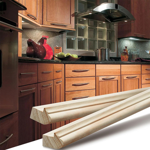 <span class=keywords><strong>Moulure</strong></span> décorative en <span class=keywords><strong>bois</strong></span> de buis brut pour éclairage sous-meuble, 7/8x1-3/8 pouces, pour cuisine, bricolage - Product Image 2
