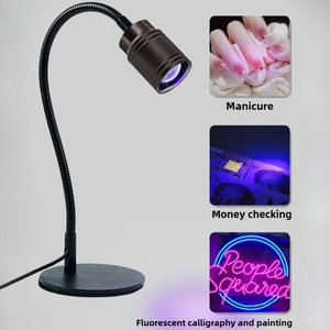 <span class=keywords><strong>Lampe</strong></span> à ongles LED <span class=keywords><strong>UV</strong></span> sans fil rechargeable avec capteur IA pour séchage de vernis gel, avec <span class=keywords><strong>lampe</strong></span> à ongles <span class=keywords><strong>UV</strong></span> LED - Product Image 1