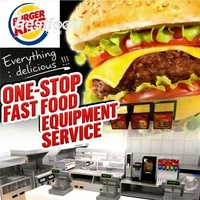 Service d'achat centralisé professionnel pour équipements de restauration rapide KFC, cafés et restaurants, et conception de restaurants, à prix compétitifs