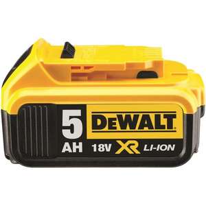 Paquete de Baterías de Iones de Litio Dewalt de 18 V y 5 Ah XR para Herramientas Eléctricas - Product Image 1