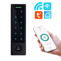 IP66 impermeable Tuya Smart App 125Khz Tarjeta de Identificación Control DE ACCESO teclado delgado con timbre incorporado