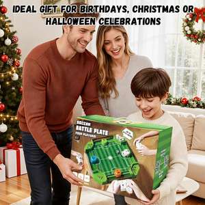 Jeux de baby-<span class=keywords><strong>foot</strong></span> de table, jeux de fête, bataille <span class=keywords><strong>multijoueur</strong></span>, football télécommandé, jouets de bureau pour enfants, cadeaux - Product Image 5