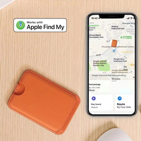 Traceur intelligent certifié MFi pour cartes de crédit, porte-cartes magnétique, portefeuille, traceur GPS pour iPhone