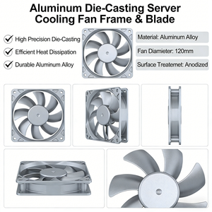 Ventilateurs axiaux haute performance pour le refroidissement des cadres en aluminium – Fabrication ODM - Product Image 4