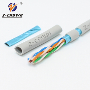100% cobre <span class=keywords><strong>UTP</strong></span> teléfono 4x2x25 Categoría 5e FTP <span class=keywords><strong>cable</strong></span> al aire libre CAT5e cables de red - Product Image 3