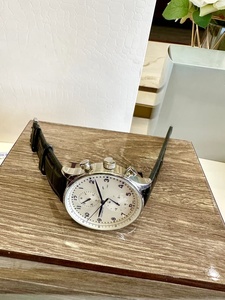 Elegant Mens Dress Chronograph Automatic Stainless Steel <b>Case</b> Arabic Numerals Dial Sapphire Crystal Formal Timepiece - Product Image 3