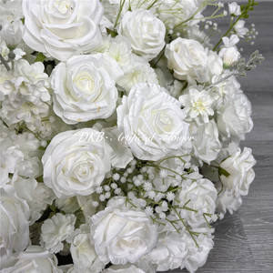 DKB Decoración de Boda, Bola de Flores Artificiales, Centro de Mesa, Arreglo Floral Realista Multicolor - Product Image 5