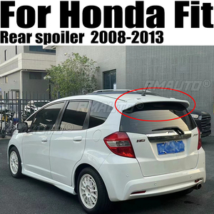 Alerón Trasero de Techo de Plástico ABS sin Pintar para Honda Fit Jazz 2008 2009 2010 2011 2012 2013 - Product Image 1