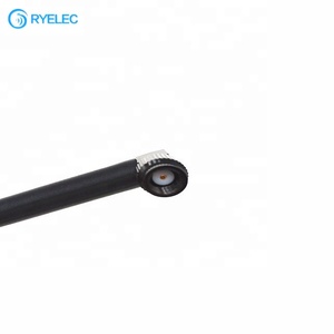 Antenne Wi-Fi 2,4 GHz étanche noire en gros d'usine, antenne fouet 1/4 d'onde à angle droit avec connecteur RP-Male - Product Image 3