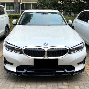 Bmw Front Bumper Lip Splitter Piano Black Carbon Fiber Texture For 3 Series G20 G21 2019 2022 - Product Image 2