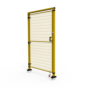 Porte de clôture de sécurité industrielle, porte coulissante en treillis métallique soudé - Product Image 6