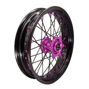 MOQ 1 ensemble 17 rayons Roues de moto tout-terrain SuperMoto <span class=keywords><strong>Supermotard</strong></span> Jantes en alliage pour Husvarna FS450 2019-2021 - Product Image 6