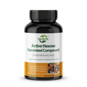 Cápsulas OEM AHCC - Compuestos Activos Relacionados con el Hexosa 1500 Mg, Suplemento Natural de Extracto de 8 Hongos, Sistema Inmunológico, Función Hepática - Product Image 1