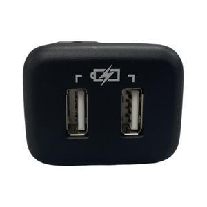 Cargador USB para Auto Chevrolet Suburban Colorado GMC, 12V, Doble Puerto Tipo A, 26213272 - Product Image 1
