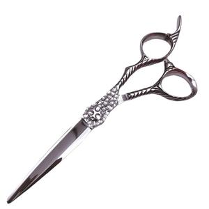 กรรไกรตัดผมแบบปรับแต่งได้ ขนาด 6 นิ้ว กรรไกรซอยผมแบบแบน สแตนเลส สำหรับใช้งานด้านความงาม สำหรับคนถนัดขวา - Product Image 3