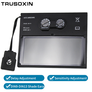 Máscara de Soldadura Eléctrica con Oscurecimiento Automático Solar, Lente de Soldadura, Protector de Ojos para Soldadura - Product Image 6