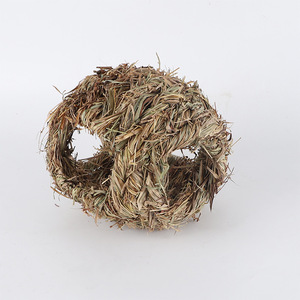 Straw Woven Bird Nest Medium Size Handmade <b>Outdoor</b> Garden Ornament <b>Tree</b> Mount Irregular Shape - Product Image 4