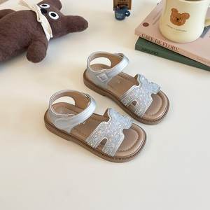 Sandalias de moda de verano para niños al por mayor, zapatos de princesa antideslizantes transpirables para exteriores para niñas y bebés <span class=keywords><strong>Su</strong></span> - Product Image 5