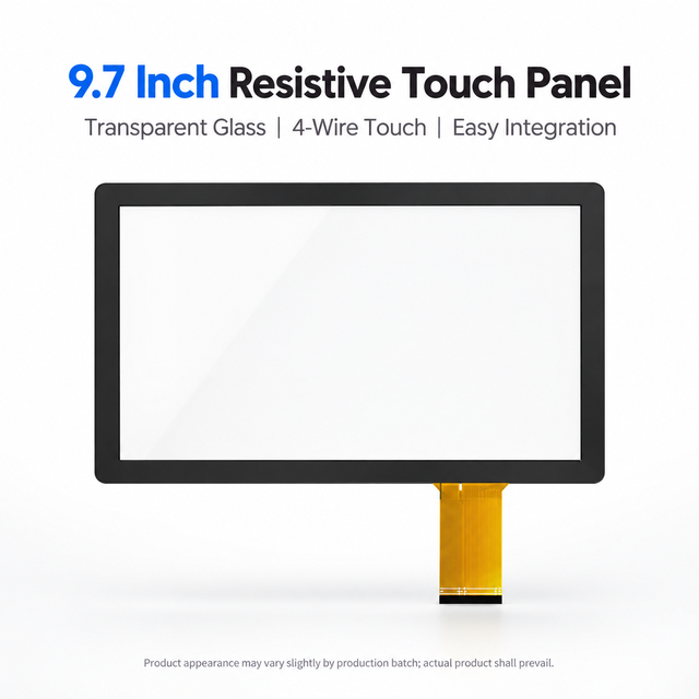Proculus 9.7 Inch Industrial Analog Resistive Touch Panel RTP FPC 78% Transparency 3H ITO Film Glass Touch Screen