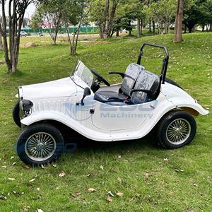 Carrito de Golf Eléctrico Vintage de 2 Plazas a Precio de Fábrica, Vehículo Clásico para Turismo en Venta - Product Image 3