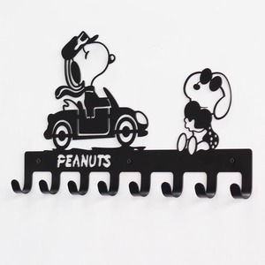 <strong>Snoopy</strong> Creative Cartoon Metal Non-Trace Hook for Kitchen Bathroom Bags Tools Wardrobe-Cute Iron Hook for <strong>Clothing</strong>-Living Room - Product Image 2