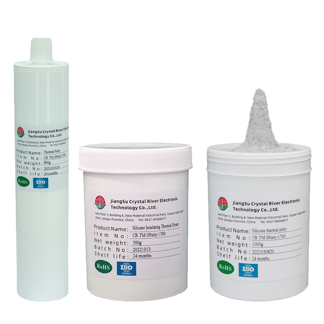 ROHS Certification THERMAL Material 6KV High Voltage Insulation Mud Putty Silicon Thermal Paste for Automotive Electronics