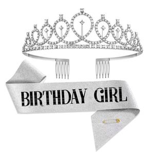 Serre-tête Couronne Lettres Joyeux Anniversaire <span class=keywords><strong>pour</strong></span> Fête d'Anniversaire, Accessoire Cheveux - Product Image 2