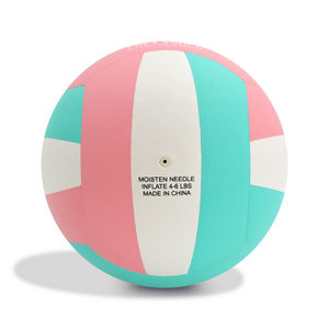 Venta caliente de voleibol laminado de PU de color neón con logotipo personalizado tamaño 5 para entrenamiento y partido Balones de Voleibol - Product Image 3