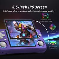 Consola de Juegos Portátil XF35H, Pantalla IPS de 3.5 Pulgadas, Reproductor de Videojuegos Retro Linux, Venta al por Mayor