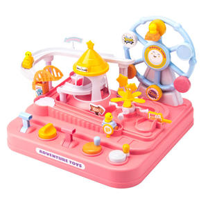 Juguete Educativo para Niños Pequeños, Aventura en la Ciudad, Rescate de Patos, Juego de Entrenamiento de Pensamiento, Pista Deslizante para Autos, Juego de Desafío de Aventura para Niños - Product Image 5