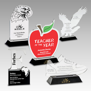Tùy chỉnh rõ ràng Trophy giải thưởng với cơ sở cá nhân nội dung hoặc Logo Acrylic bán xe tải giải thưởng khắc cho quà tặng lưu niệm - Product Image 5