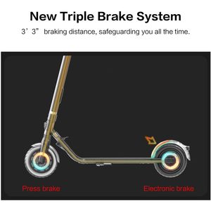 Đối với Ninebot E45 xe điện segways tối grey-pro mô hình 8.5 inch <span class=keywords><strong>l</strong></span>ốp 40 km/h Tốc độ tối đa 60km phạm vi mỗi phí 150kg - Product Image 6