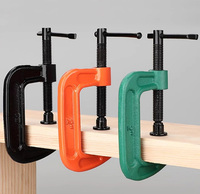 Serre-joint en G, Serre-joint en F, Serre-joint en C robustes en acier pour l'assemblage, l'industrie, le bricolage, le travail du bois et les applications de serrage de tuyaux à ressort