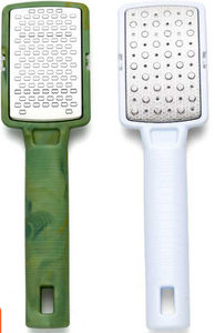 Outil de pédicure en acier inoxydable à surface lisse, dissolvant de callosités en PP pour la beauté des pieds à domicile, soins personnels quotidiens, fournitures, logo personnalisé - Product Image 3