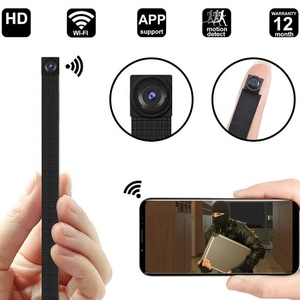 Caméra IP WiFi portable 4K P2P DIY MicroSD 120° grand angle Enregistreur vidéo Détection de mouvement Visualisation à distance via application - Product Image 2