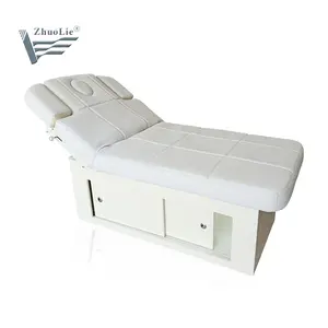 الكهربائية خشبية سرير سطحي التجميل الكراسي لاش كرسي التايلاندية تدليك الجدول سبا الجسم ساخنة السرير