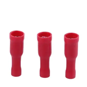 50% rabatt FDFD 1.25-187 Female Insulated Electrical Crimp Terminal draht Connectors Cable Wire Connector Terminal