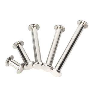 Tornillo macho hembra de China al por mayor, tornillo de encuadernación de <span class=keywords><strong>libro</strong></span> de cabeza plana de alta resistencia personalizado, Perno sexual, tornillo de latón 2M M10 Chicago - Product Image 1